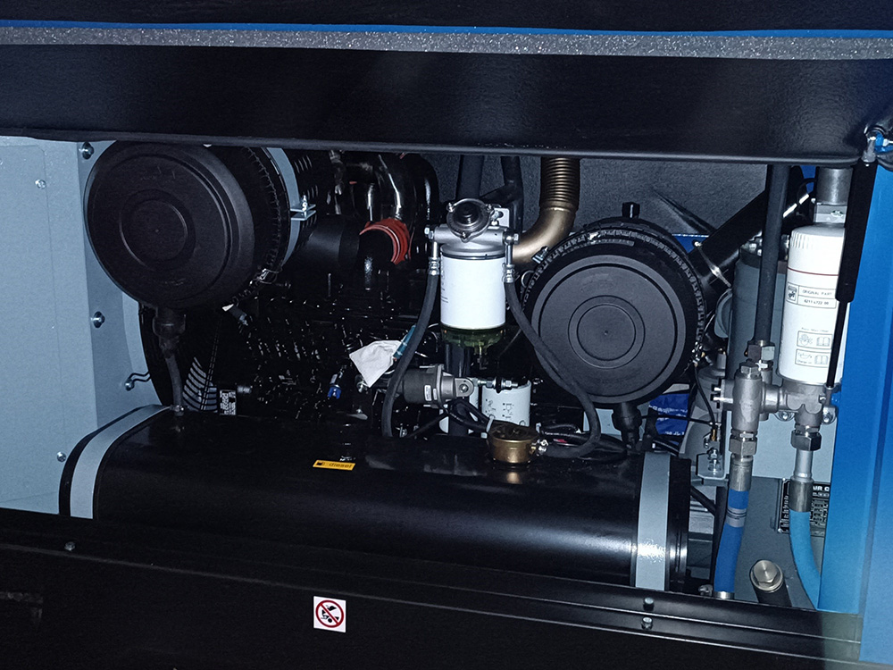 Дизельный компрессор ENGER LUY100-12C