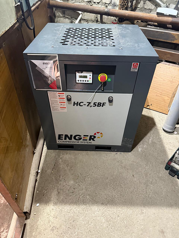 Винтовой компрессор "Enger" HC-7,5BF для ООО "Элитавто"