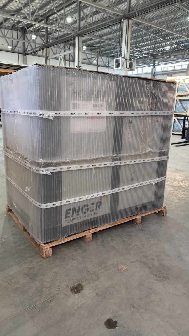 Винтовой компрессор "Enger" HC-55DT 8 для ООО "Новомичуринский катализаторный завод"