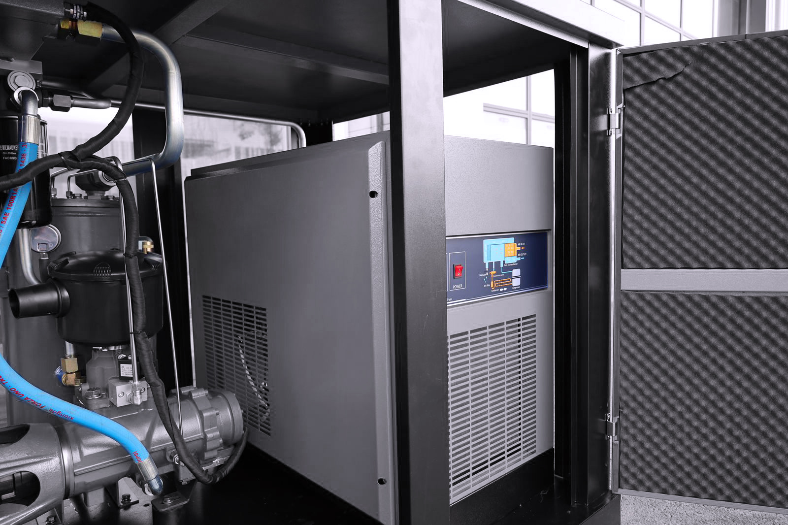 Винтовой компрессор ENGER LC-75D(F/Т)RE