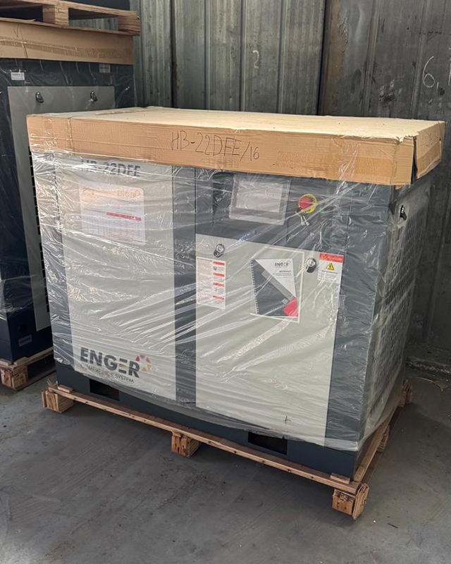 Винтовой компрессор "Enger" HB-22DFE 16 для ООО "СМЗК"