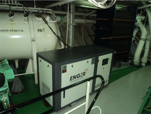 Винтовой компрессор "Enger" LC-22DFRE-500 30 для ООО "СТК"
