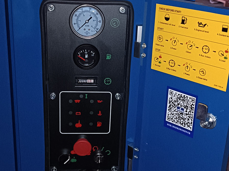 Дизельный компрессор ENGER LUY100-12C