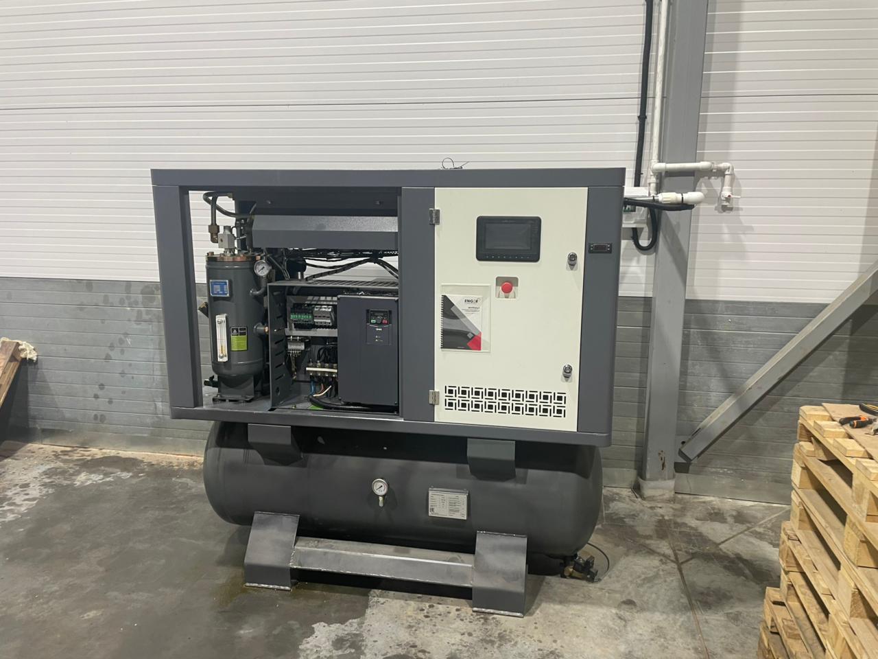 Винтовой компрессор "Enger" LC-30DFRE-500 25 для ООО "Строй из металла"