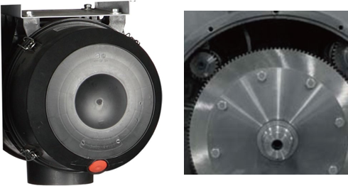 воздухозаборник и зубчатое колесо безмасляного компрессора Enger LUF
